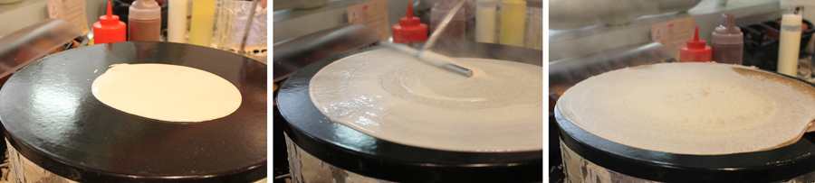 Batter Crepe Making
